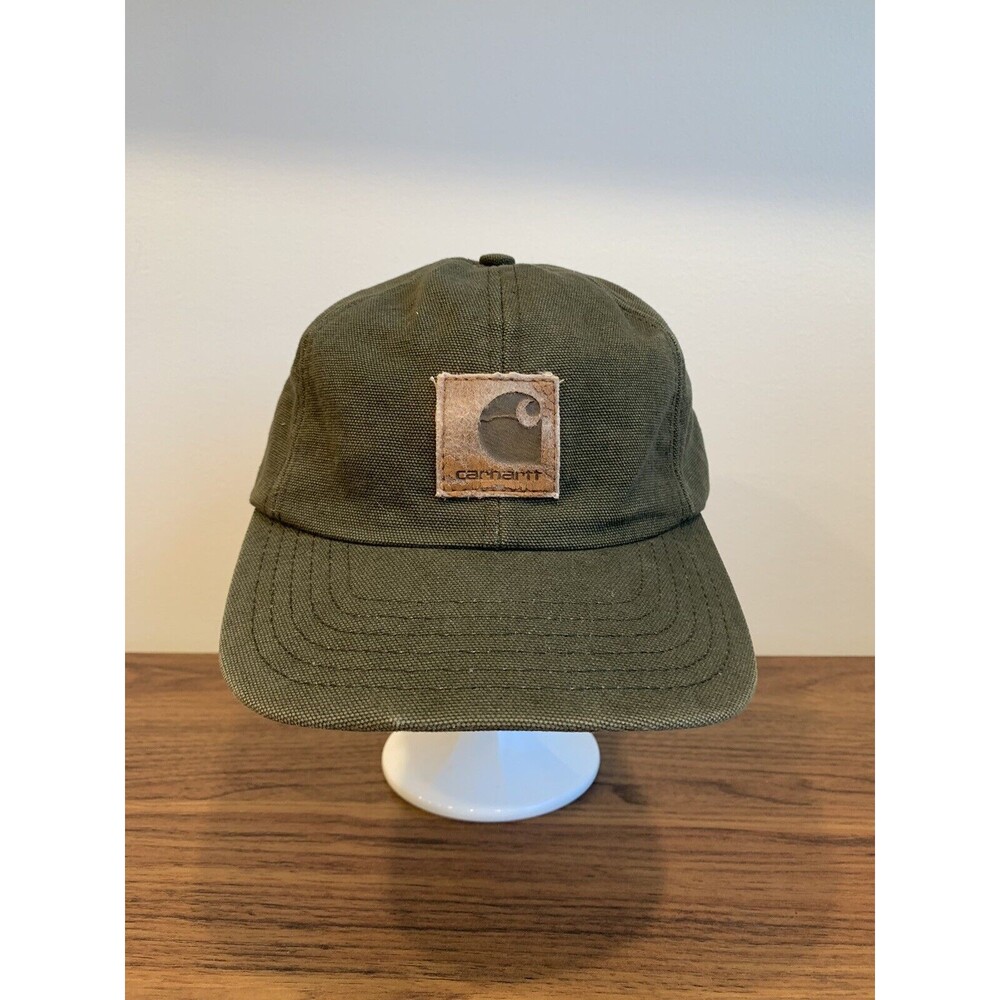 Carhartt Green Canvas Snapback Hat